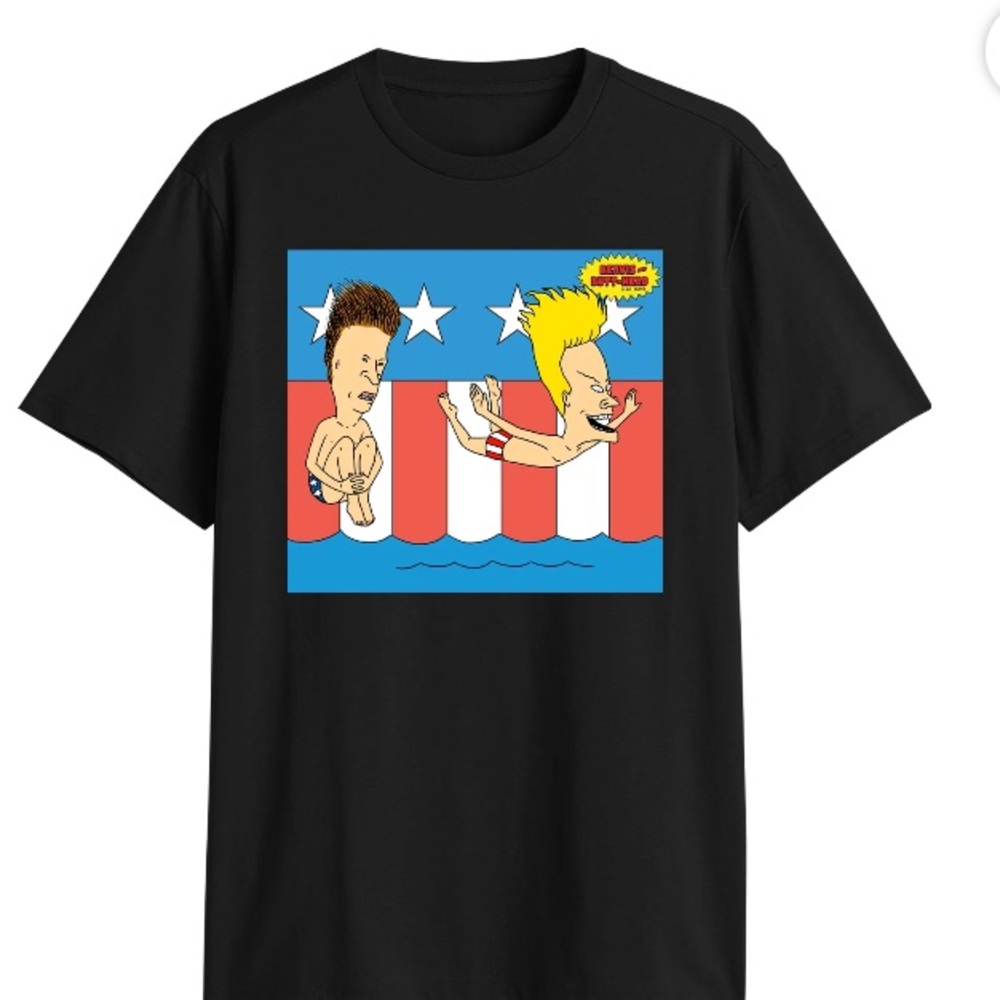 New without tag size L t shirt beavis and butthead